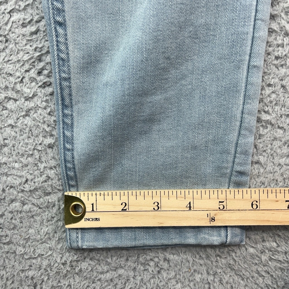 Mugsy Grands Jeans Mens 33x30 Tapered Blue Stretch Denim Light Wash - Picture 6 of 12